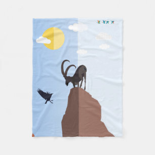 Summit meeting fleece blanket
