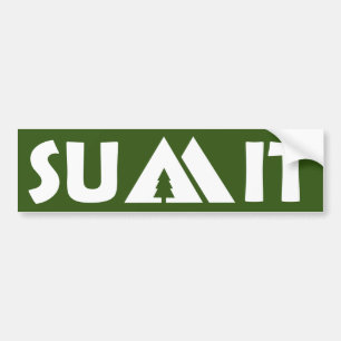 Summit Mountains Bumper Sticker
