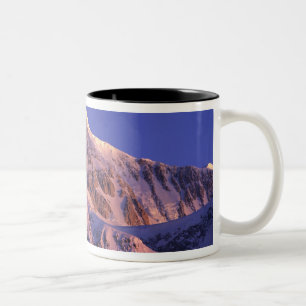 Summit of Denali Peak Mt. McKinley) at Two-Tone Coffee Mug