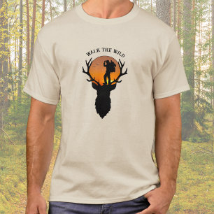 Summit Seeker Walk the Wild Hiking Men's T-shirt