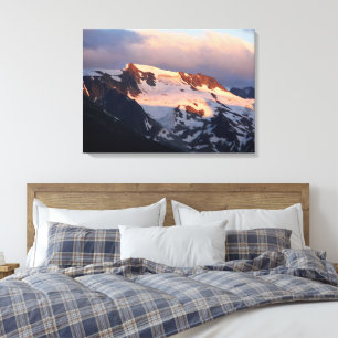 Summit Sunset Stretch Canvas Print