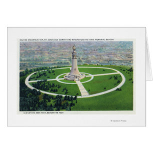 Summit View of the MA State Memorial Beacon