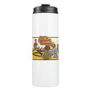 Summon Demons Retro Vintage Horror Thermal Tumbler
