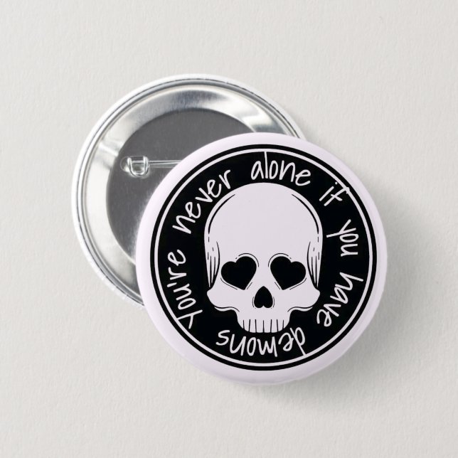 Summon Your Inner Demons 2 Inch Round Button (Front & Back)
