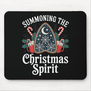 Summoning The Holiday Srit Funny Christmas  Mouse Pad