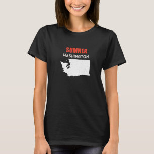 Sumner Washington USA State America Travel Washing T-Shirt