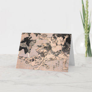 Sumo Greeting Card