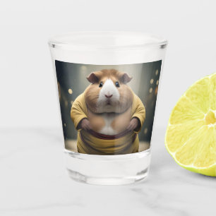 Sumo Guinea Pig, Shot Glass