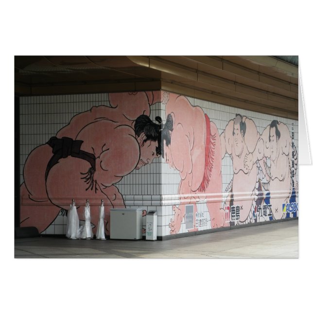 Sumo Mural Wall Art (Front Horizontal)
