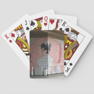 Sumo Mural Wall Art Playing Cards