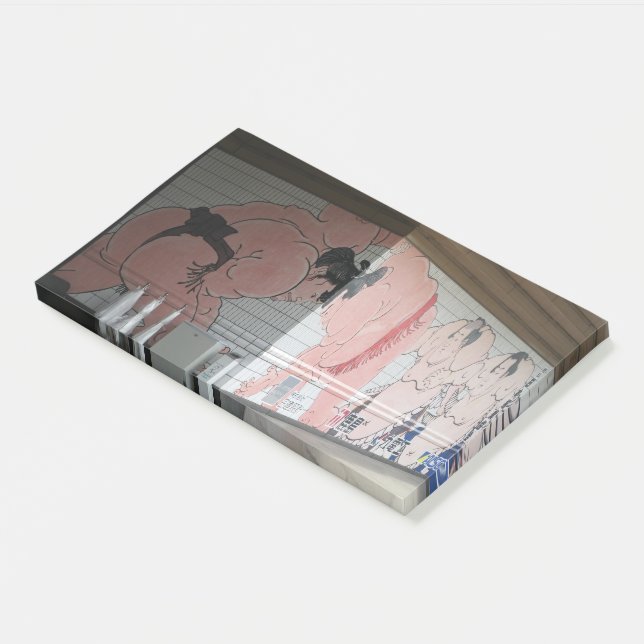 Sumo Mural Wall Art Post-it Notes (Angled)