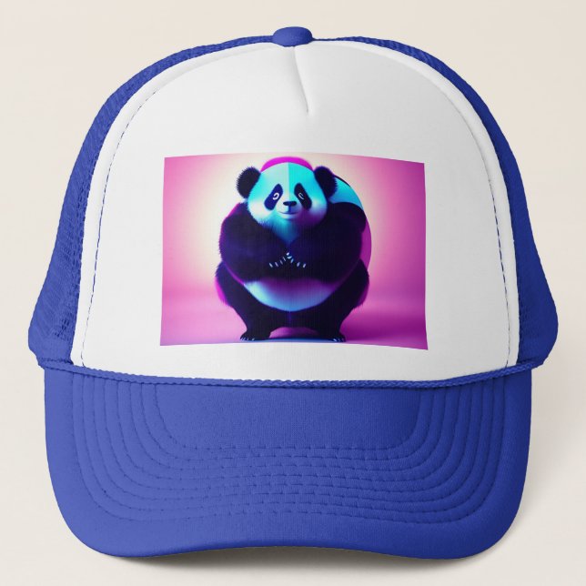 Sumo Panda Le Dévastateur de Bambou, Casquette de  (Devant)