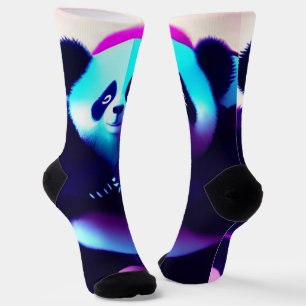 Sumo Panda The Bamboo Gnasher, Crew Socks