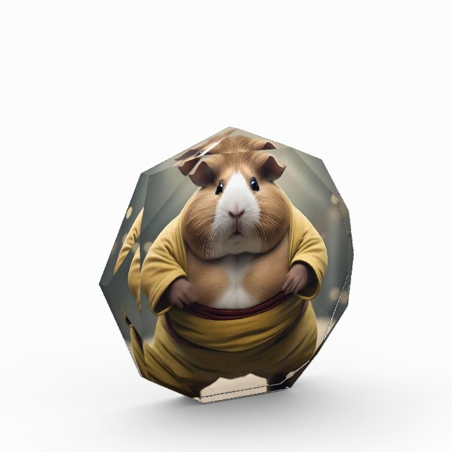 "Sumo Squeakdown: The Mighty Guinea Pig Wrestler" Photo Block (Left)
