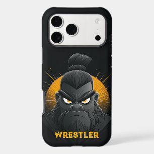Sumo Wrestler Noir en Colère