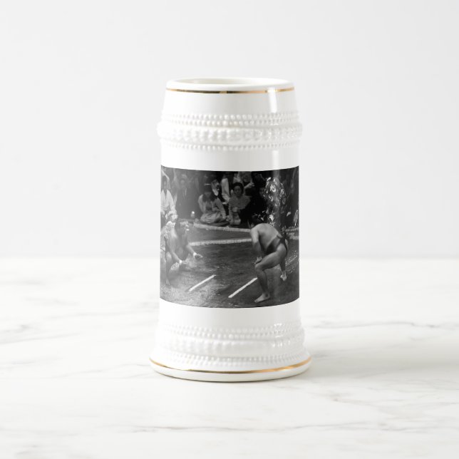 SUMO Wrestling Beer Stein (Center)