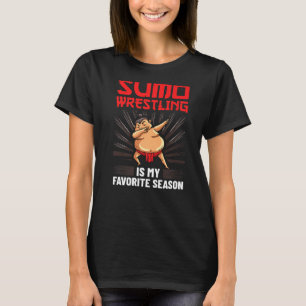 Sumo Wrestling Japanese Wrestler Sport Mawashi T-Shirt