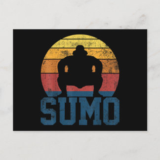 Sumo Wrestling Sumo Wrestler Vintage Postcard