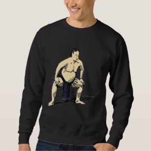 Sumo Wrestling Vintage Sumo Wrestler Retro Sumo_14 Sweatshirt