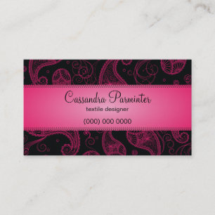 Sumptuous Paisley Business Card