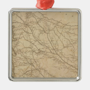 Sumter District, South Carolina Metal Ornament