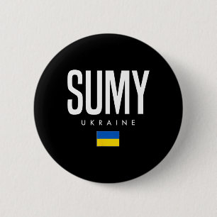 Sumy Ukraine  2 Inch Round Button