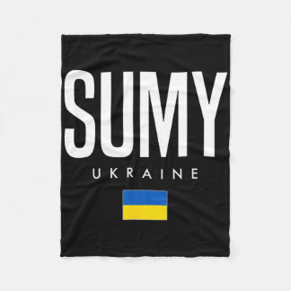 Sumy Ukraine  Fleece Blanket