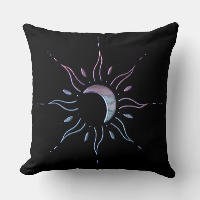 Sun 1  throw pillow (Front)