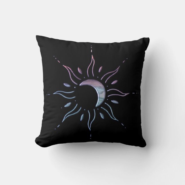 Sun 1  throw pillow (Front)