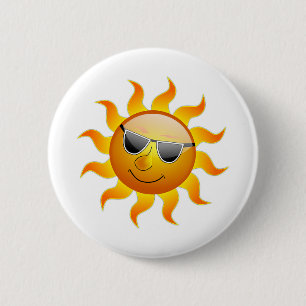 Sun 🌞 2 inch round button