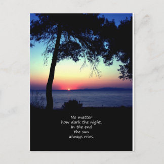 Sun Always Rises Postcard
