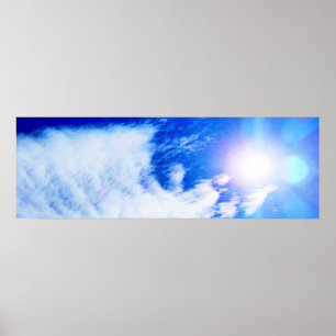 Sun And Clouds In Ottawa Sky. Buy Now Poster
