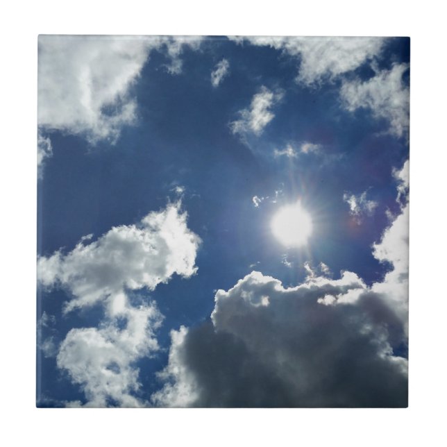 sun and clouds tile (Front)