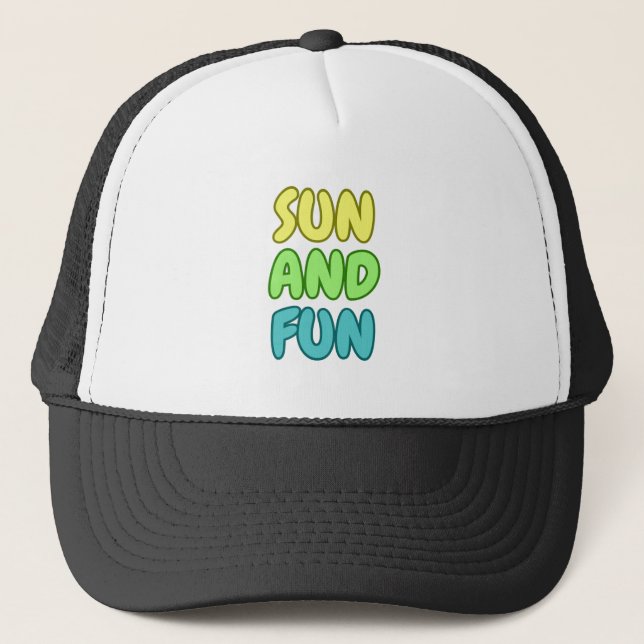 Sun And Fun Hat  (Front)