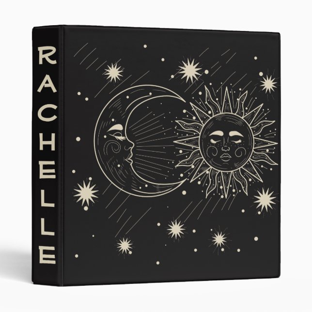 Sun and Moon Binder (Front/Spine)