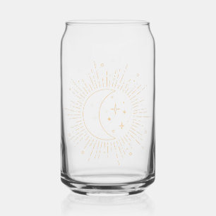 Sun and Moon Can Glass