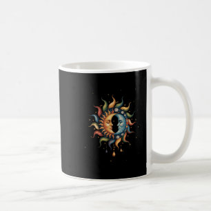 Sun And Moon Celestial Boho Mystical Hippie 90s _2 Coffee Mug