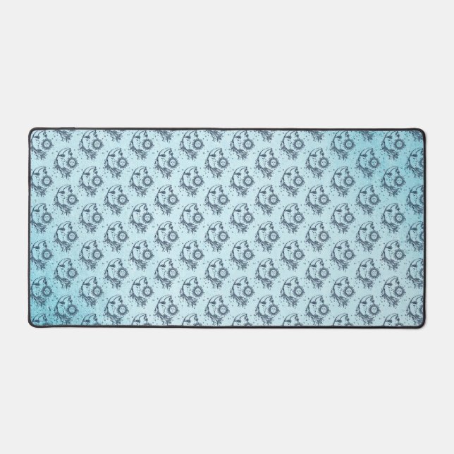 Sun and Moon Desk Mat (Front)
