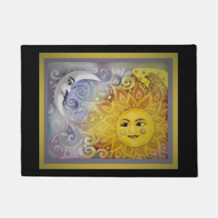 Sun and Moon Doormat