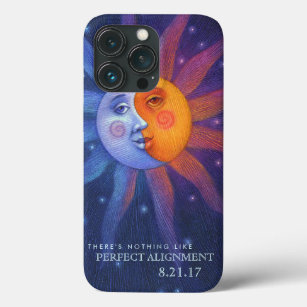 Sun and Moon Eclipse Perfect Alignment iPhone 13 Pro Case