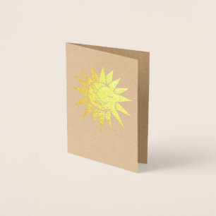 Sun and Moon Foil Card