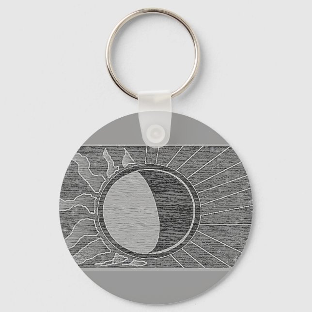 sun and moon keychain (Front)