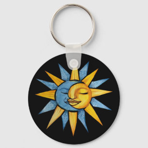 Sun and Moon                                       Keychain