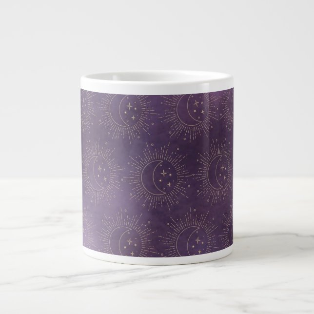Sun and Moon Large Coffee Mug (Front)