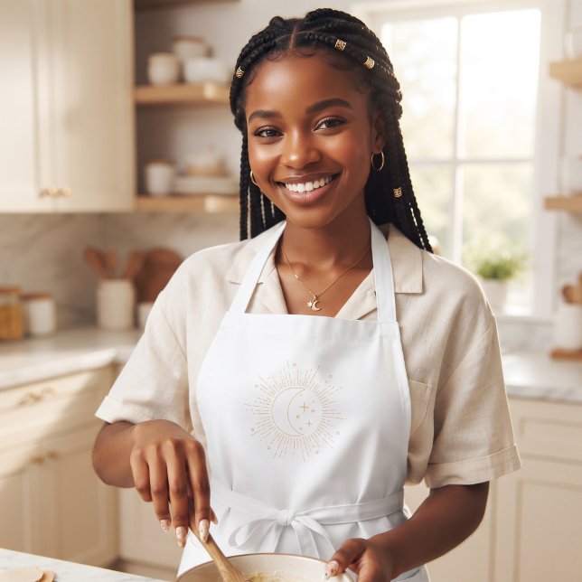 Sun and Moon Long Apron (Creator Uploaded)