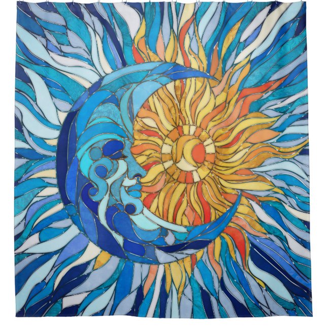 Sun and Moon Mosaic Art (Front)