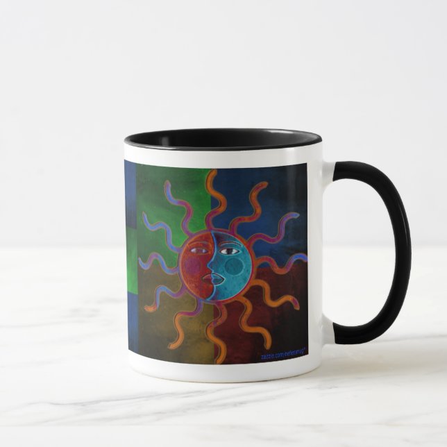 Sun and moon mug (Right)