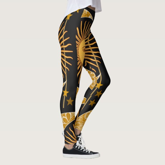 Sun and Moon Night or Day Wear Leggings (Right)
