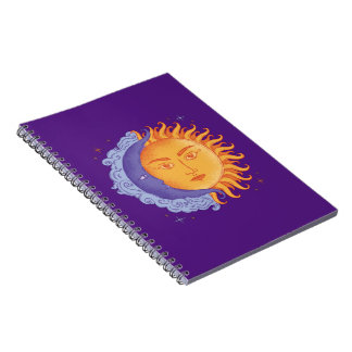 Sun and Moon  Notebook
