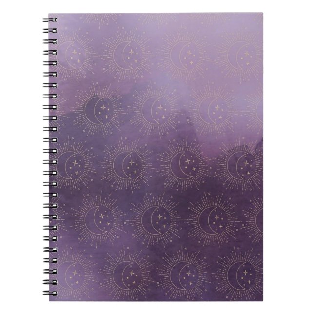 Sun and Moon Notebook (Front)